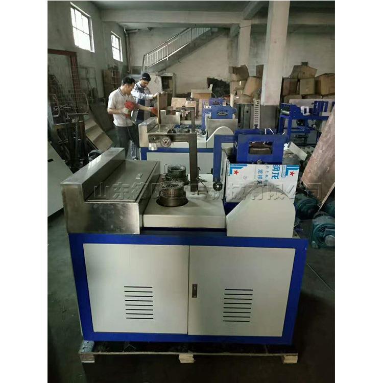 钢丝清洁球五球圆球设备 不锈钢细丝缠绕成球机 金属钢丝织网机