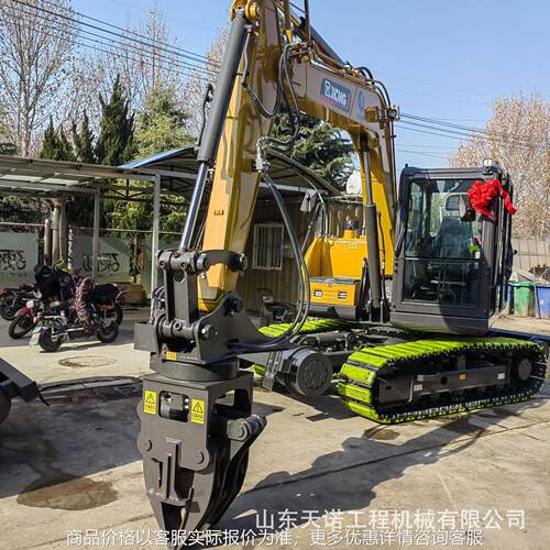 三一75国四大功率55.5挖掘机铁路换枕机改装厂家 底盘缩短