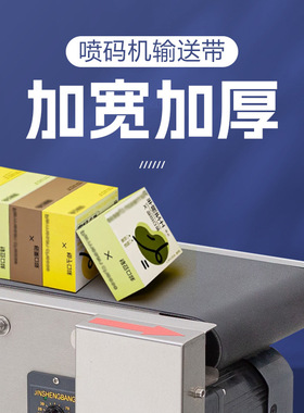 PDS-360喷码机输送带加宽加厚加宽小平台流水线快递分拣传送机