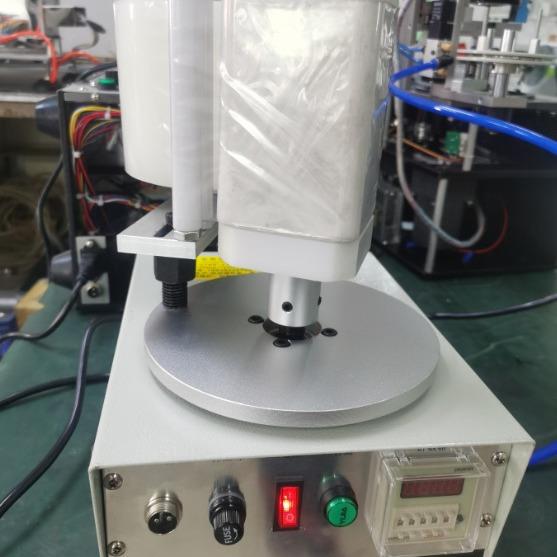 各种塑胶件包膜机充电器充电宝机顶盒塑胶件保护膜半自动包胶机
