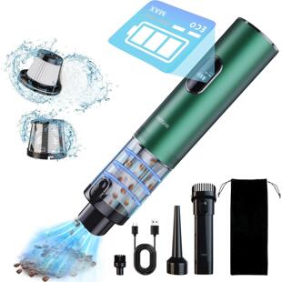 金属机身！17000Pa吸力！家用可携式无线 线车载吸尘器手持超大吸