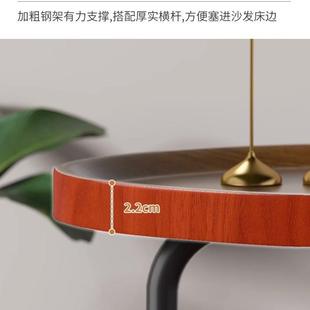 客厅小桌子沙发边几小型茶几卧室床头简易置物桌家用角几储物轻奢