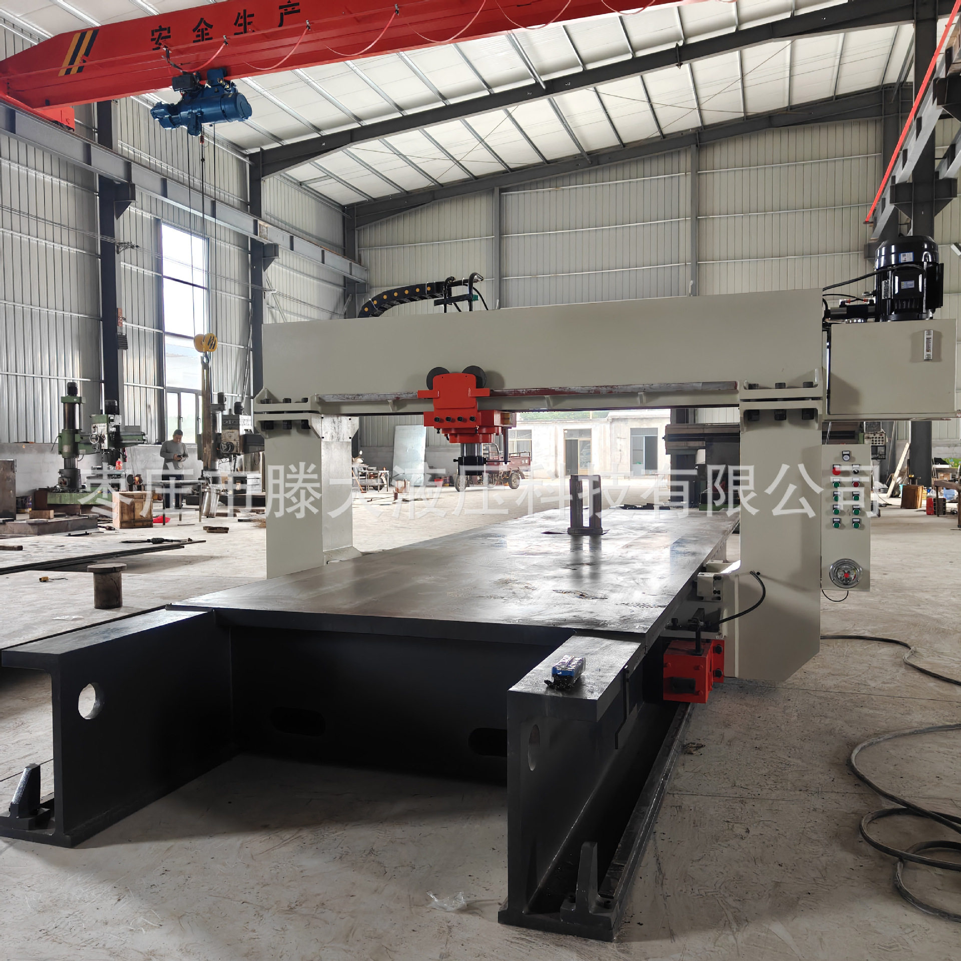 100吨龙门框架式校直校平机框架件焊接件板材整形液压机压力机,机械设备,其他机械设备,淘宝优惠券,粉丝福利购,淘宝优惠卷