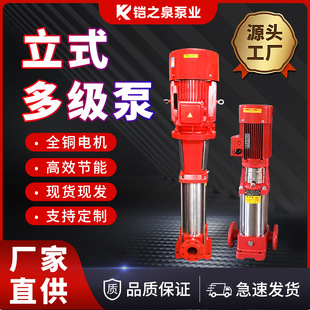 L立式 XBD 多级消防泵喷淋泵内外自动增压稳压水炮泵消火栓泵