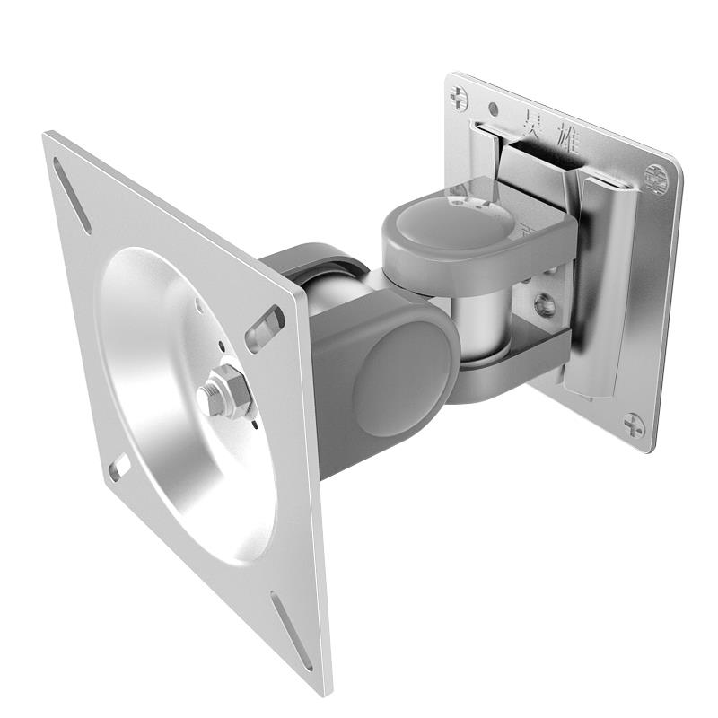 壁挂电视显示器支架vesa万向旋转铝合金工业专用承重挂架打孔安装