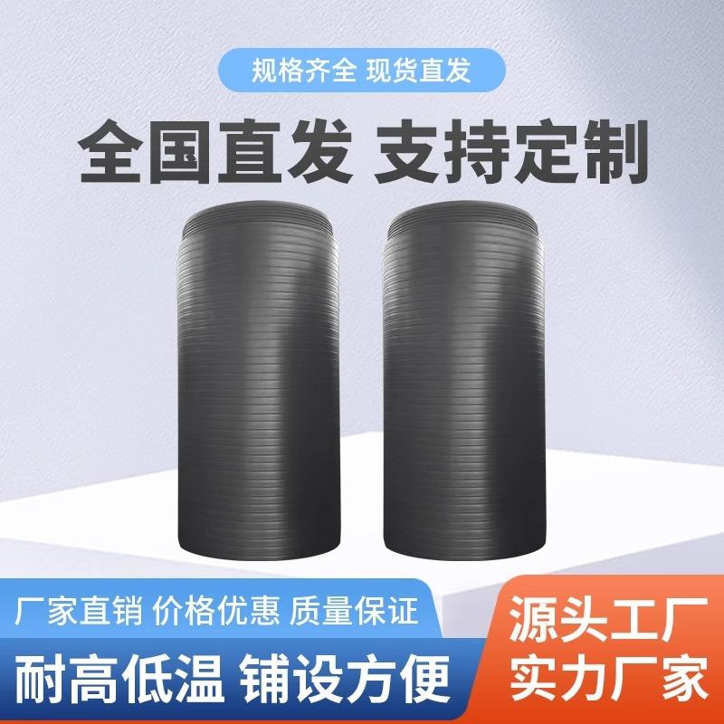 HDPE污水管道排水管克拉管中空壁缠绕管多肋管增强自锁接口顶拉管