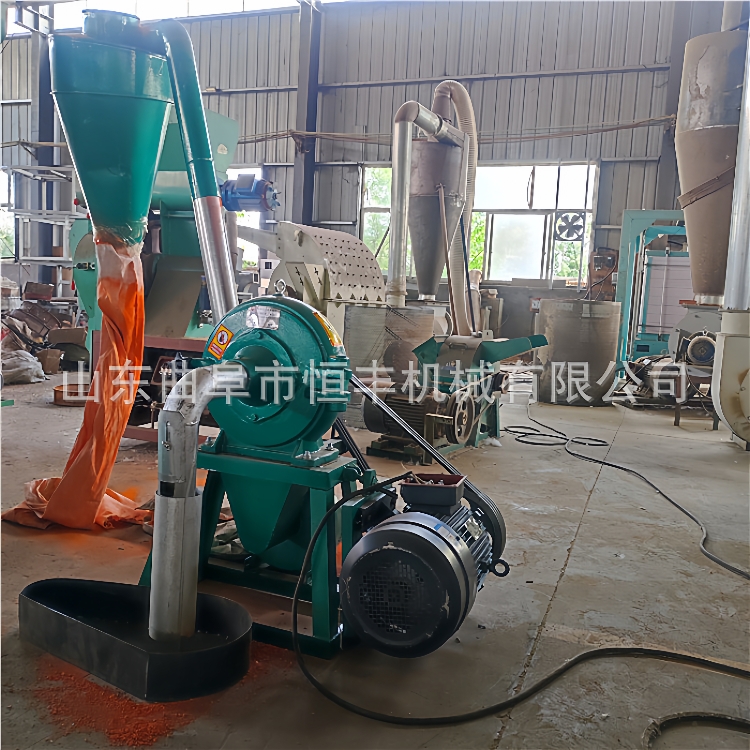 自吸式玉米粉碎机家用自动220v五谷杂粮打粉机养殖饲料磨面粉碎机
