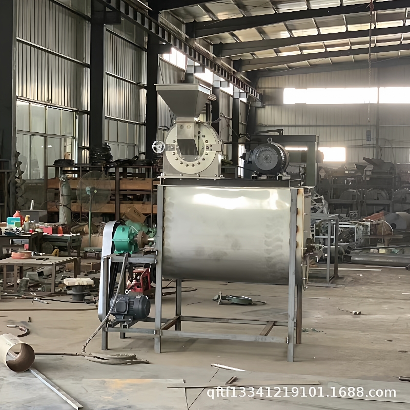 塑料混色饲料搅拌机立式拌色颗粒粉末机调料不锈钢食品搅拌机