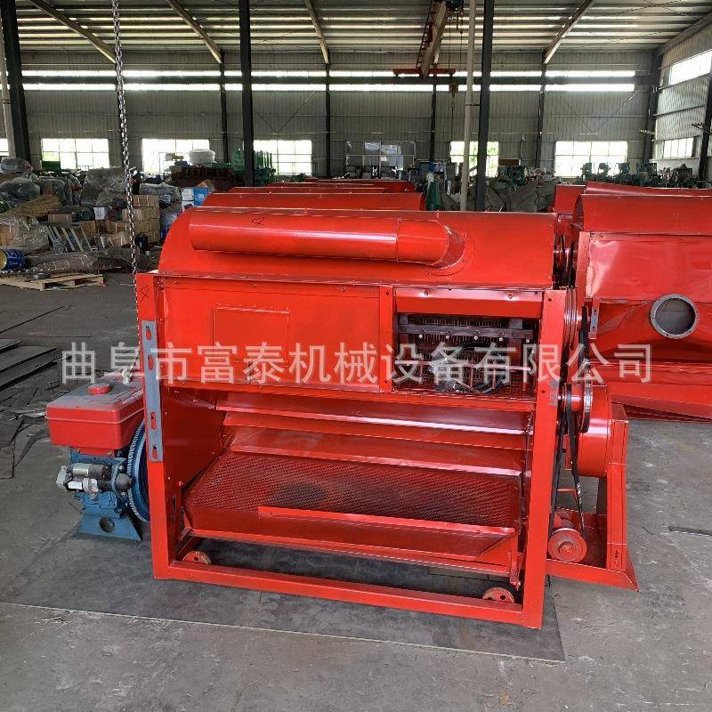 麦稻谷物脱粒机油菜小麦黄豆高粱脱籽机出口非洲粮食脱粒机