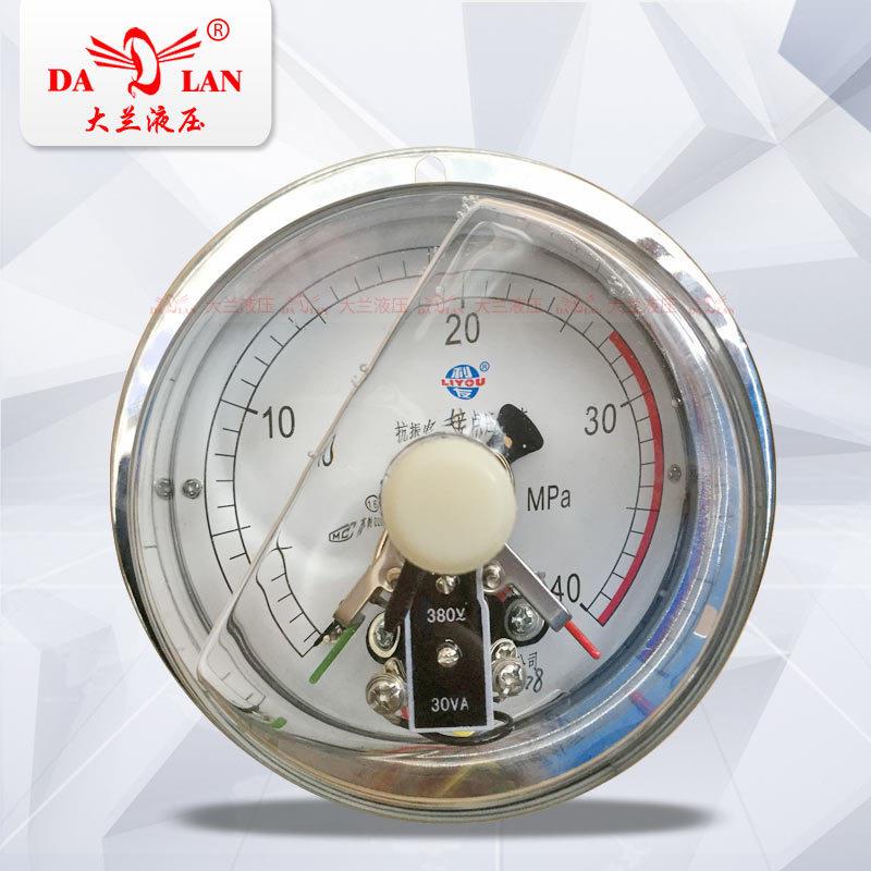 无锡YX系列充油型抗震电接点压力表YX-100-10/40MPA