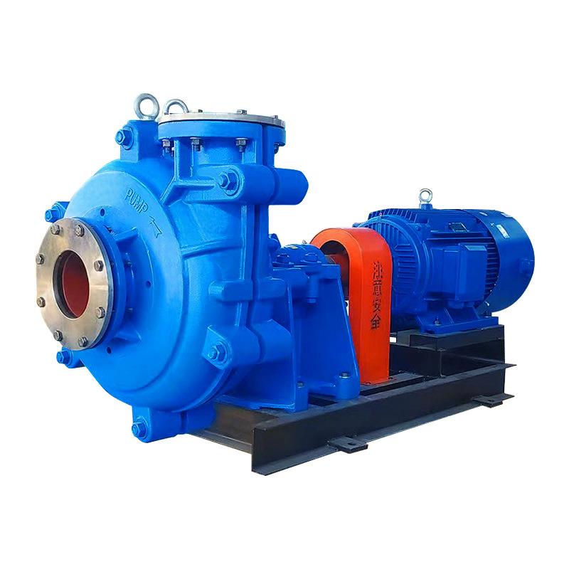ZJ渣浆泵卧式压滤机洗煤厂煤泥输送入料泥浆清水衬胶陶瓷碳渣浆泵