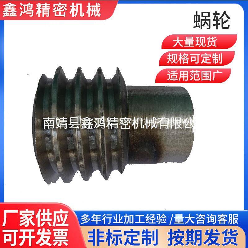 厂家蜗轮蜗杆铜减速齿轮轴精密小模数非标传动件配件