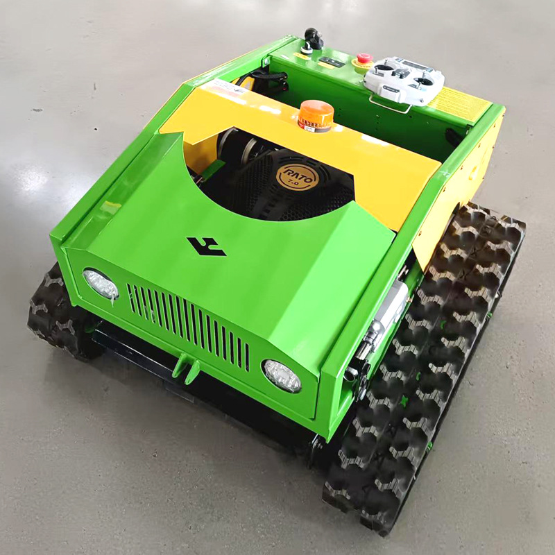 微型除雪小铲车 堆料粮食无人小推车 遥控农用割剪草机器人工厂