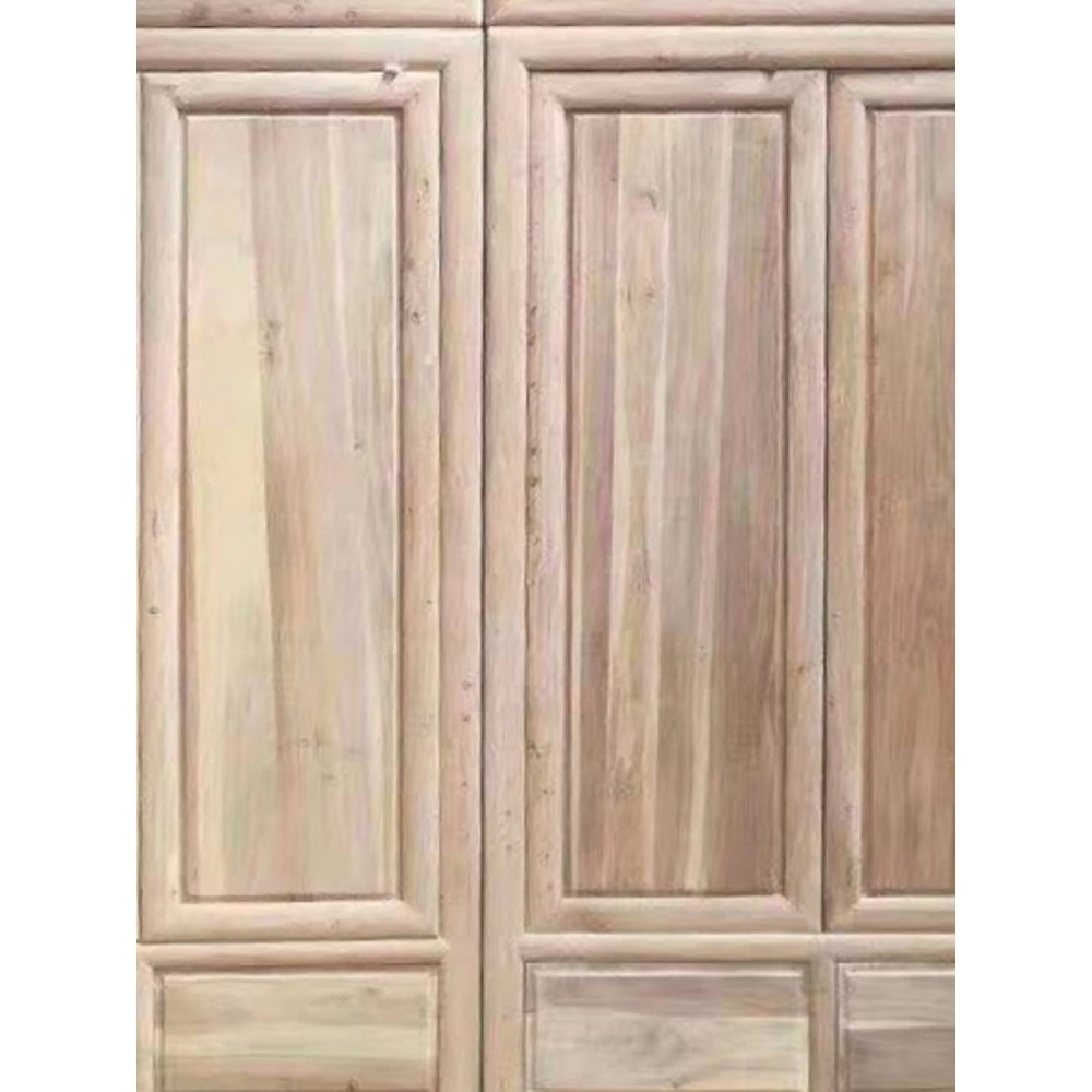 白胚实木衣柜复古落地衣柜茶水柜顶箱柜简约现代储物柜白茬白胚,住宅家具,独立衣柜,淘宝优惠券,粉丝福利购,淘宝优惠卷