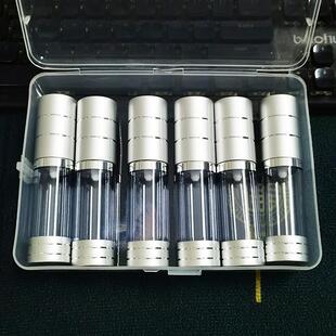 高级真空瓶盒装线银补水纳米喷雾瓶按压乳液分装瓶粉底液旅行空瓶