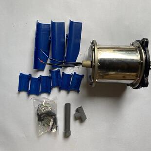 广东款江龙不锈钢1.5kw380V水冷电机叶轮式鱼塘增氧机专用