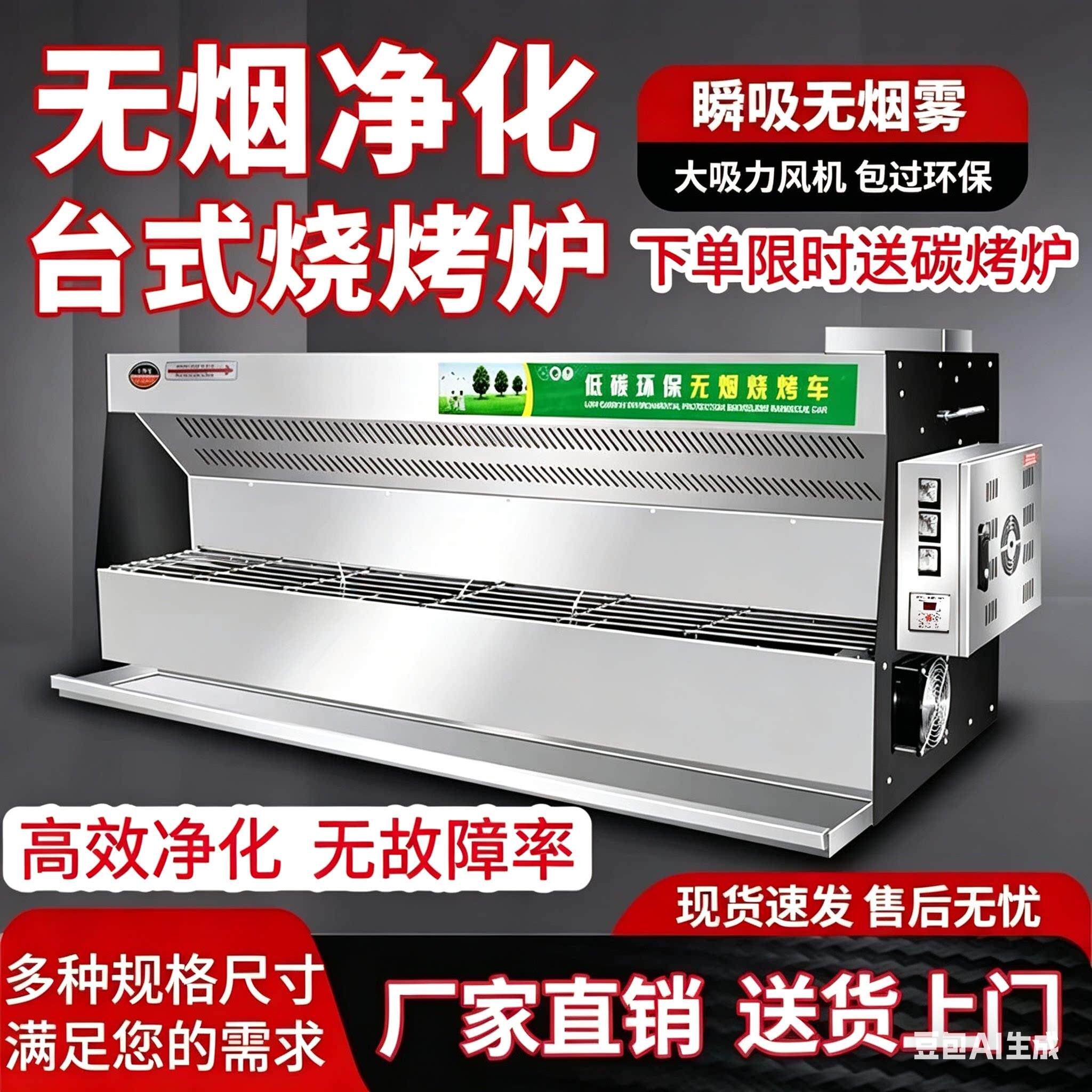 商用烧烤车摆摊烧烤架不锈钢烤炉烤肉架烤肉炉烤肉架烤肉炉