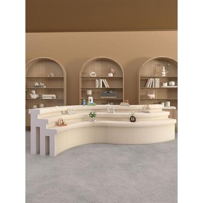 展览建筑纸岛展位展示架柜架可折叠移动产品样品产品展示柜架