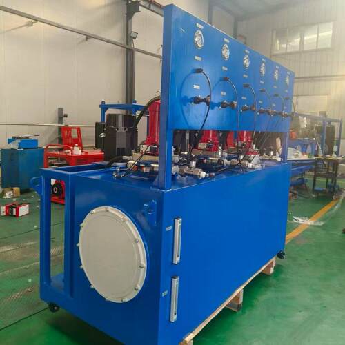 液压统用MAGA-102系于电磁换向阀液压泵的液压马测达出厂试换