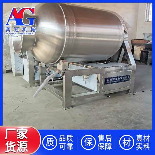 牛排调理机巴沙鱼真空滚揉机肉制品加工设备酱板鸭滚揉腌制机