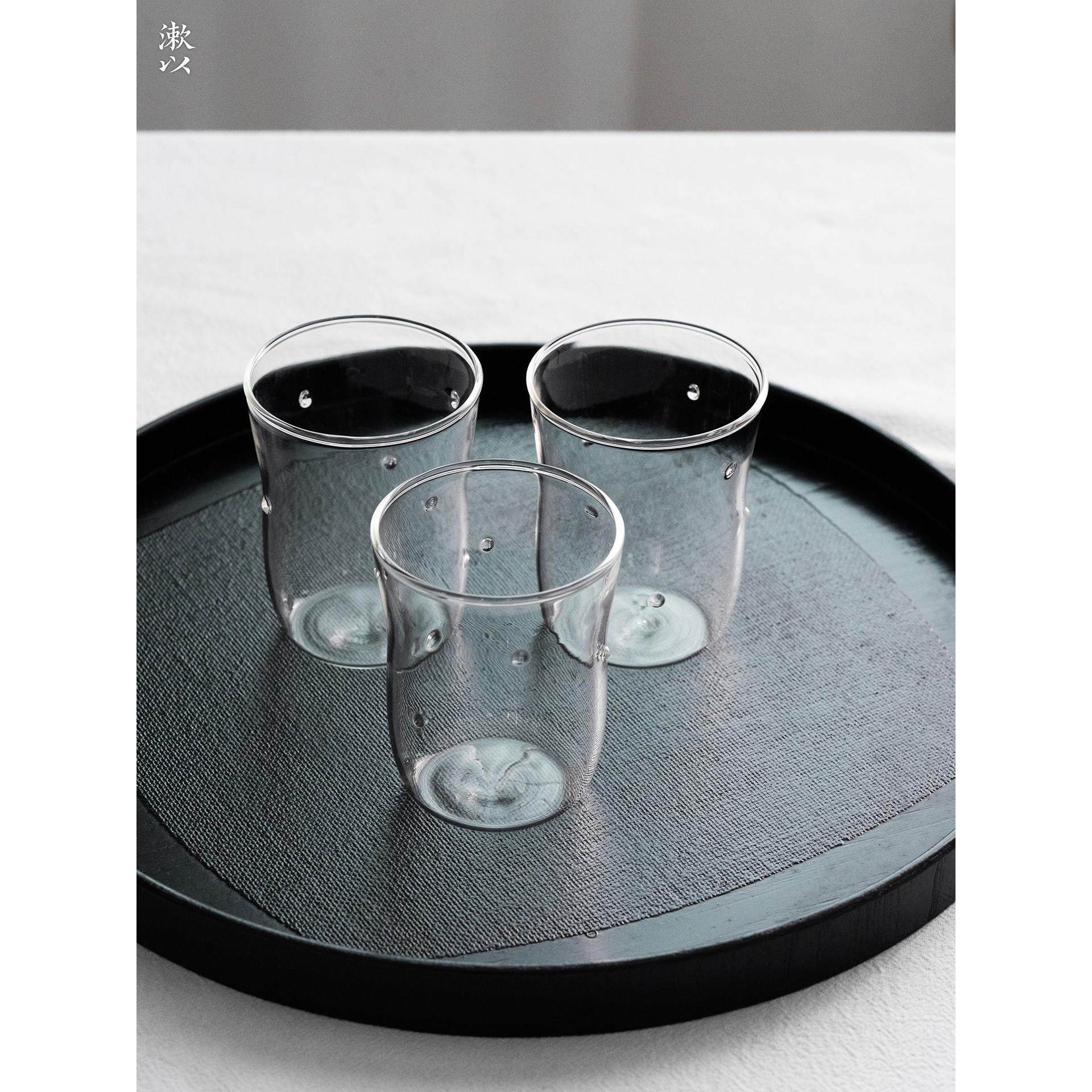 高硼硅耐热玻璃点杯，手工吹制，可堆叠耐高温早餐杯，水杯，小茶,餐饮具,玻璃杯,淘宝优惠券,粉丝福利购,淘宝优惠卷