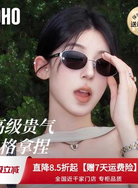 LOHO2025覆古太阳眼镜新款老钱风太阳眼镜女款防晒紫外线 线开 车