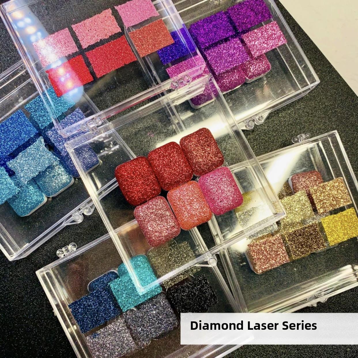 【超级闪光钻石系列·细闪光】31色|特亮固体珠光颜料水彩画唐卡