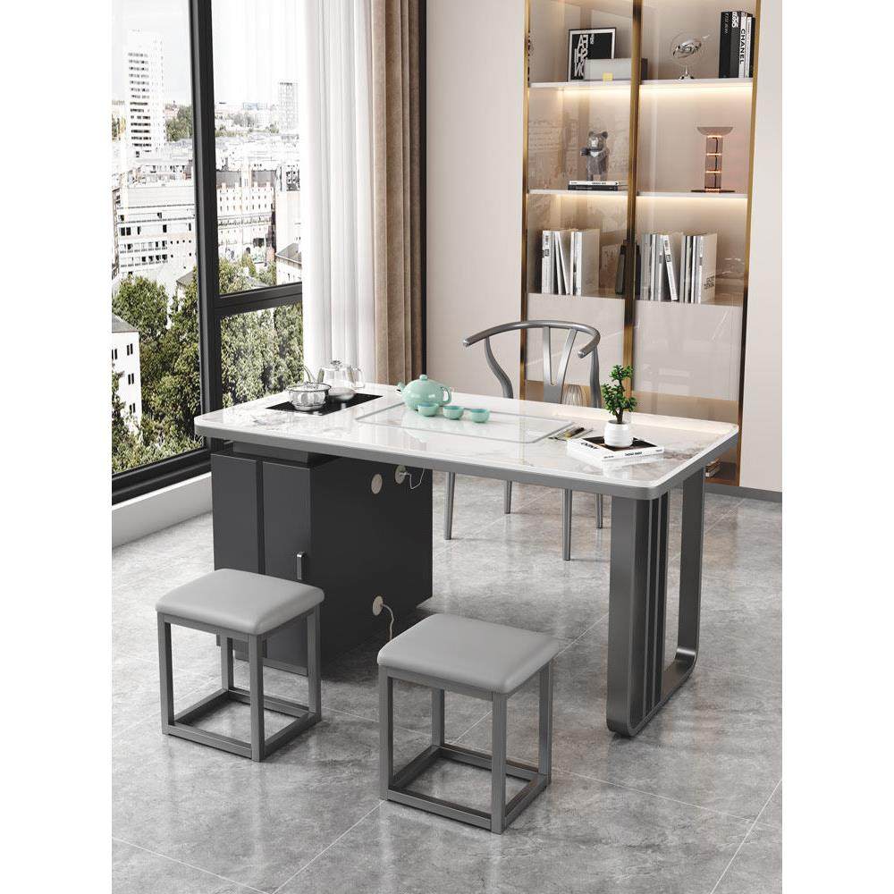 阳台小茶桌家用小茶台客厅小茶几迷你飘窗小型一米岩板茶桌椅组合,住宅家具,家用茶台/茶桌,淘宝优惠券,粉丝福利购,淘宝优惠卷