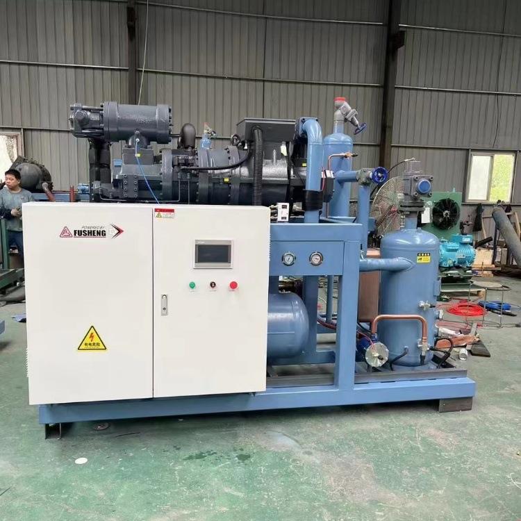 低温30匹CSRL-120-DP冷库制冷压缩机螺杆式制冷压缩机组