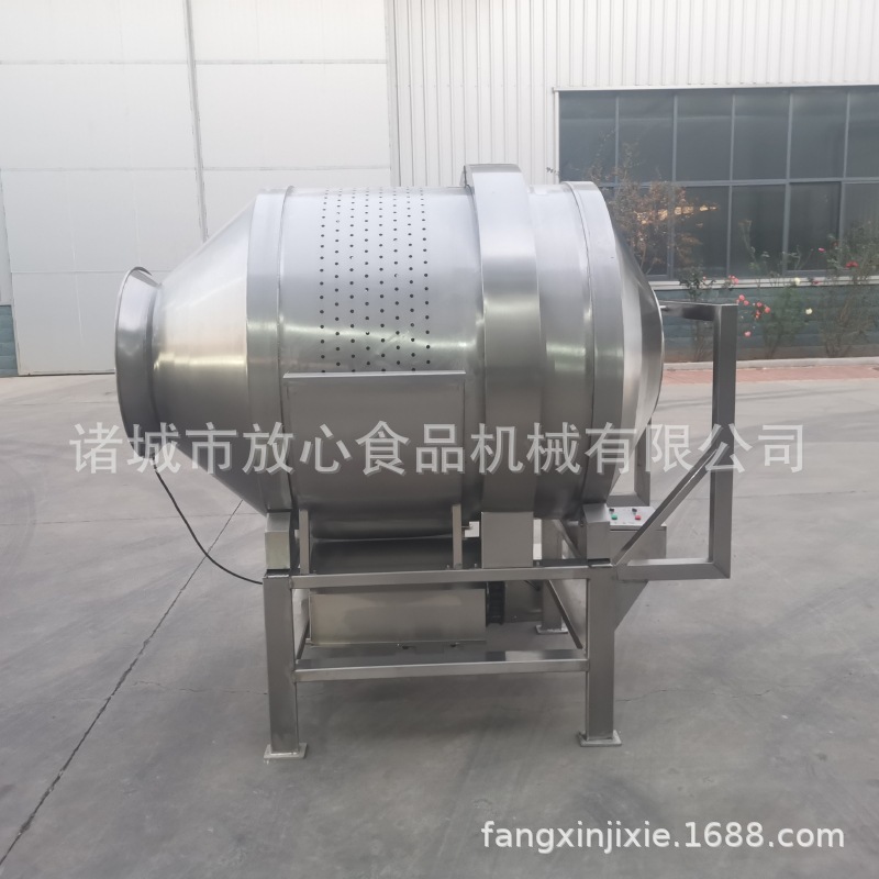 栗子去毛滚筒清洗机 多功能不锈钢滚筒清洗机 栗子清洗烘烤流水线