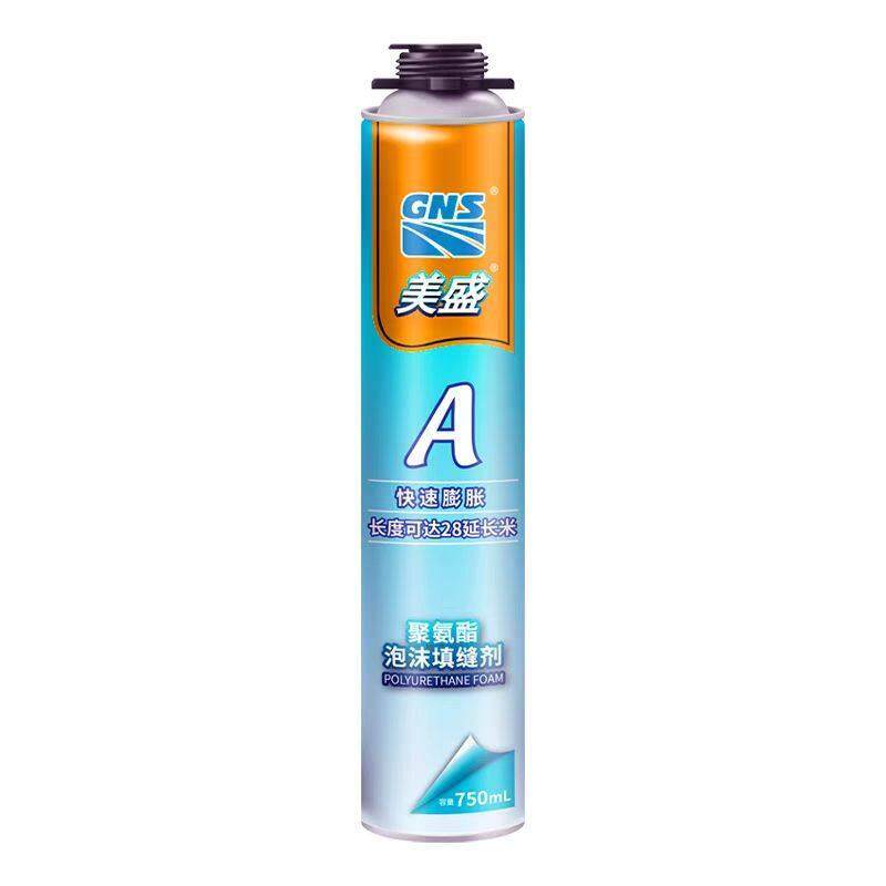 美盛A泡沬胶填缝剂门窗缝隙防水密封1级蓬胀发泡剂聚氨酯发泡剂