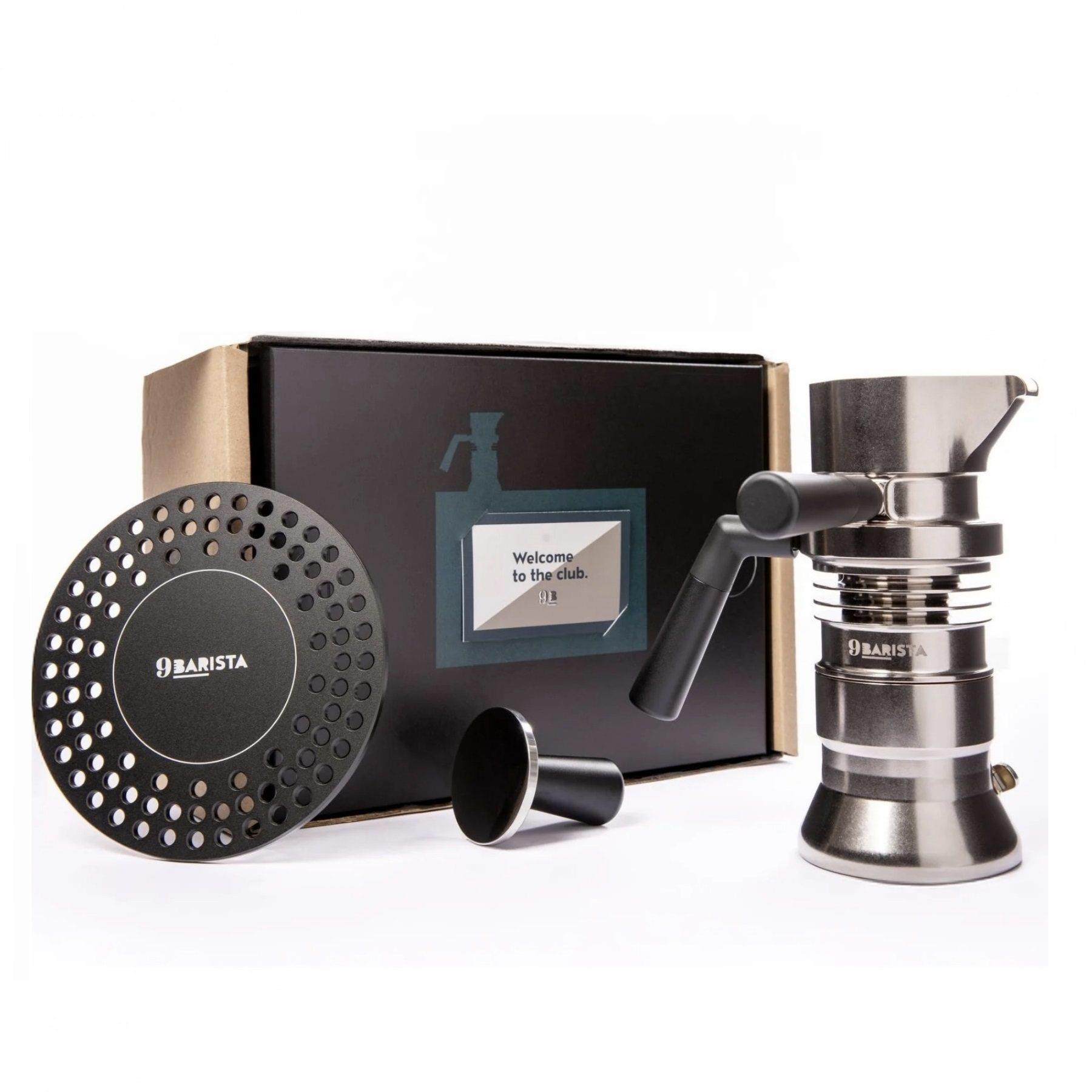 英国原装9barista Mk2咖啡机高压萃取户外浓缩意式咖啡摩卡壶9B