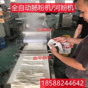 全自动河粉机布拉泡沫箱肠粉机广东恩平老友粉切粉小型粿条凉皮