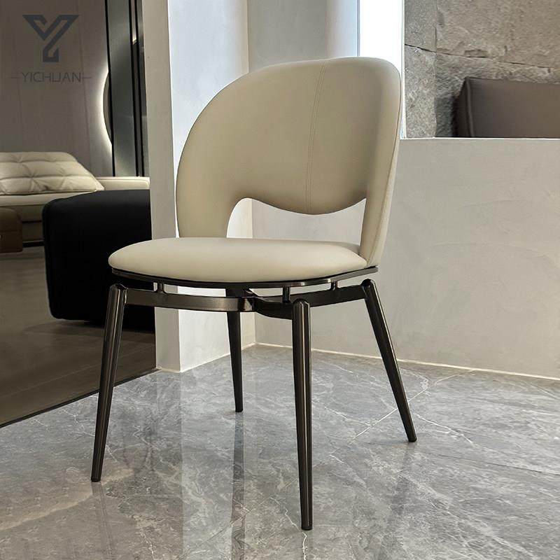 北欧轻奢餐椅现代意式极简餐厅椅子意式家用网红餐椅高靠背椅,住宅家具,餐椅,淘宝优惠券,粉丝福利购,淘宝优惠卷