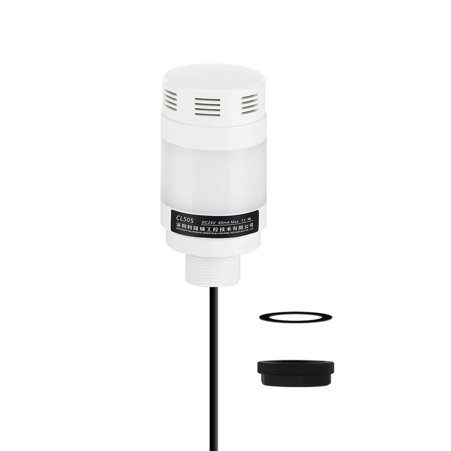 科隆威CL50S三色警示灯带蜂鸣声音一灯三色报警指示灯声光报警器