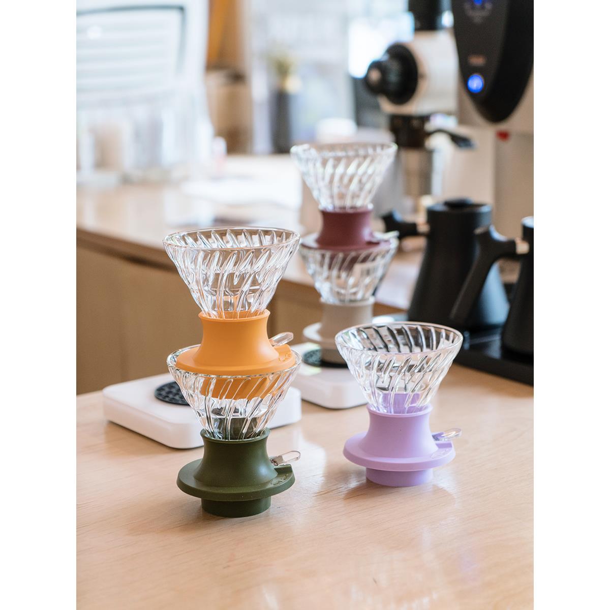 hario手冲聪明杯滤纸咖啡分享壶咖啡滤杯v60咖啡过滤杯玻璃咖啡壶