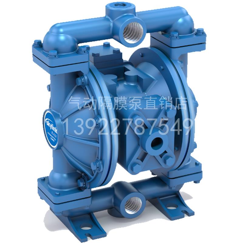 不锈钢斯凯力SKYLINK铝合金气动隔膜泵总成LS25K AA-AA-SP-SP-SP