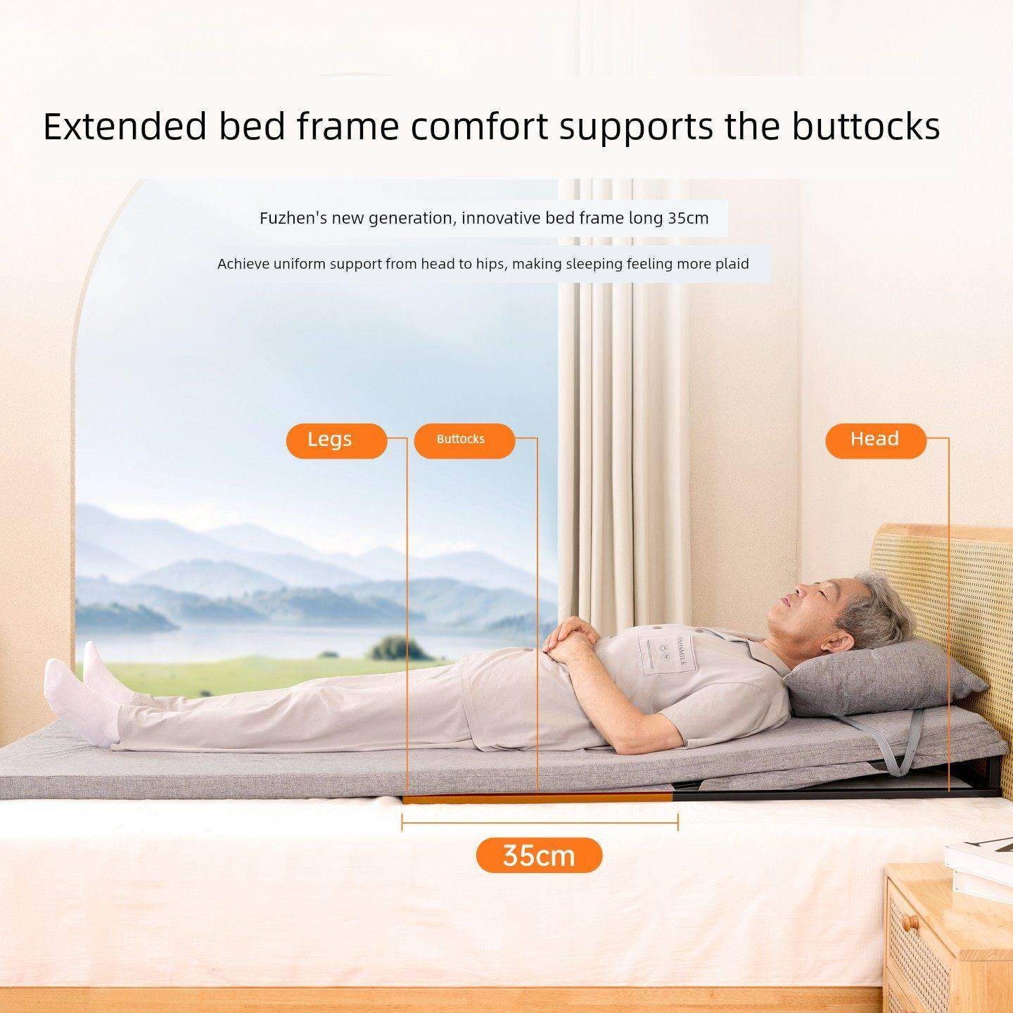 富珍孕妇电动站立辅助器具，老年卧床病人电动升降护理床垫