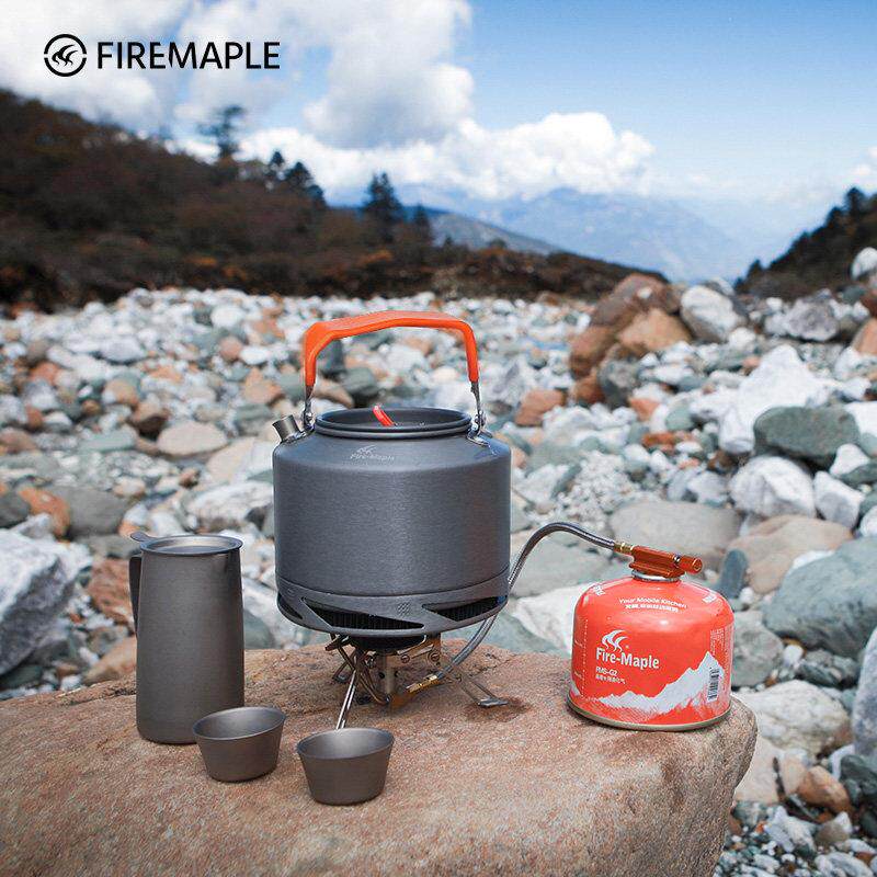 火枫FMC-XT2户外野炊露营户外集热开水壶咖啡壶茶壶1.5L围炉煮茶