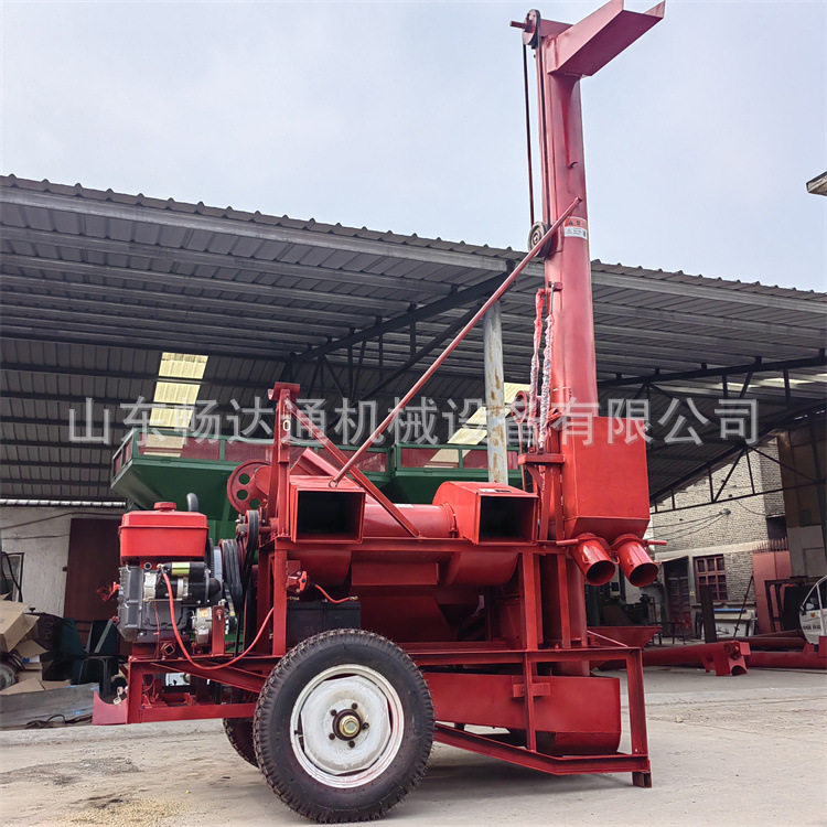 铲车人工上料玉米脱粒机高炮提升装车32马力背负式自动上料脱粒机,五金/工具,脱粒机,淘宝优惠券,粉丝福利购,淘宝优惠卷