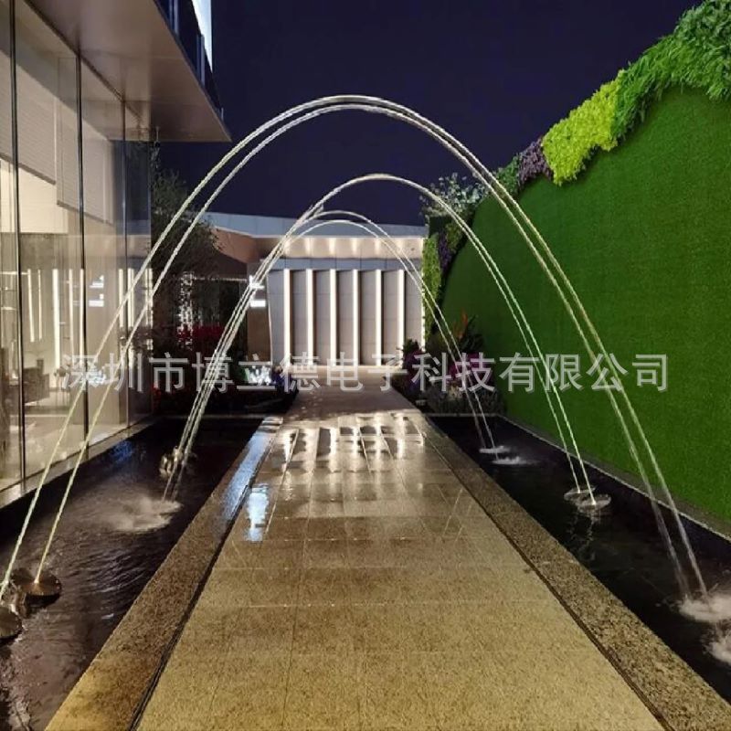 波光跳泉设计制作珍珠跳泉光亮喷泉安装音乐喷泉全套设备生产厂家