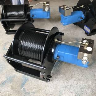 单绳拉力3吨船用液压绞车30KN起网绞盘液压马达卷扬机