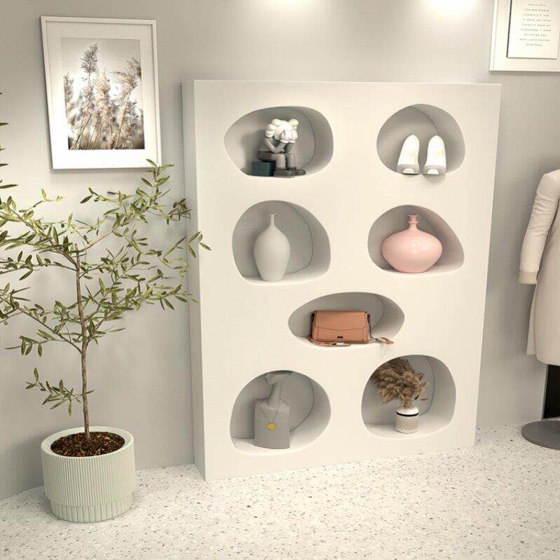 中岛服装包店服装店鲜花店流水展示台展示异形定做台网红陈列摆台