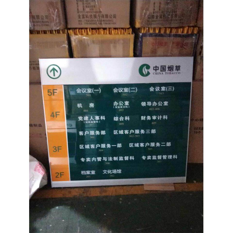 铝合金楼层索引牌医院指示牌门牌人员去向牌指向牌指引牌标牌定制