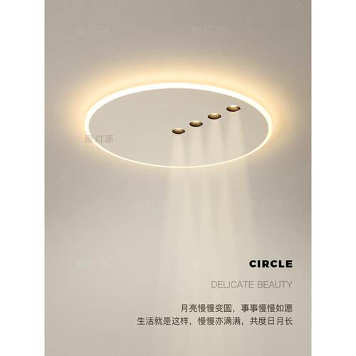 休闲现代卧室灯，创意Led吸顶灯，无主灯，大气客厅灯，餐厅，书