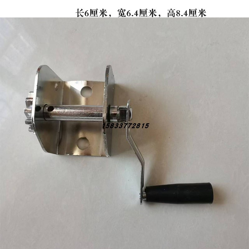 羽毛球网球排球柱网球柱网架y拉线上面紧线器配件手摇齿轮紧线器