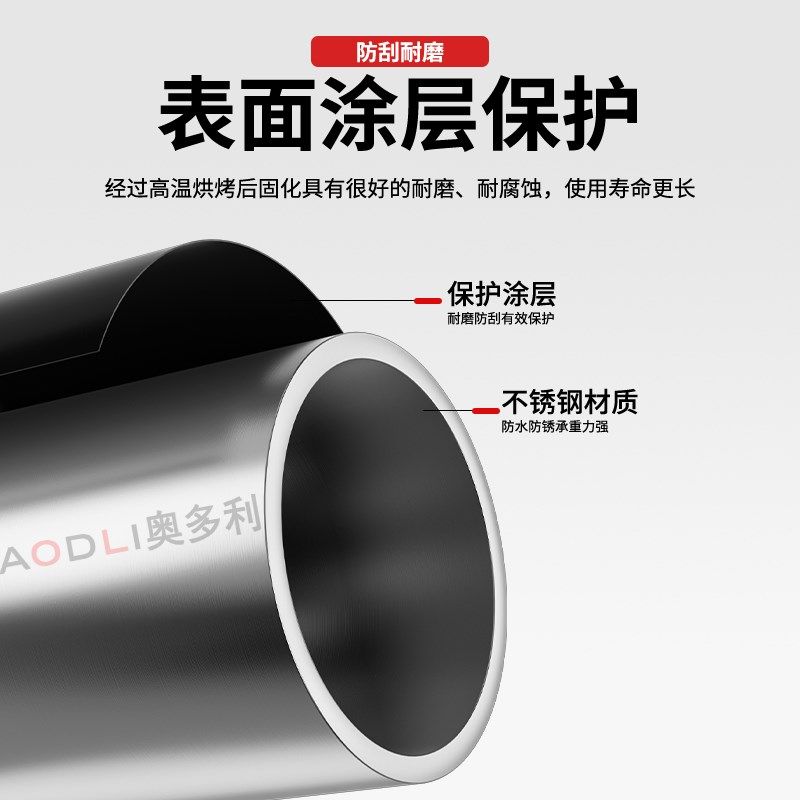 不锈钢法兰c固定座衣柜阳台挂衣杆底座固定卡扣吊顶柜内挂衣架法