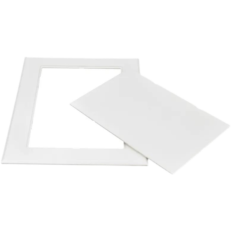 下水管道检修口装饰盖预留孔墙洞遮丑堵帽遮O挡墙面检查孔自粘盖