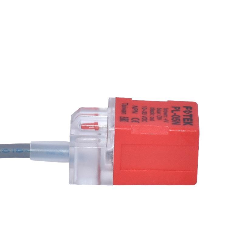 台湾原装FOTEK阳明接近开关PL-05N/P 三线常开常闭 方形传感器 NB