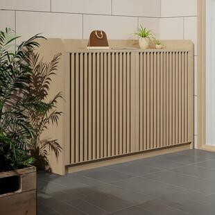 全铝合金鞋柜家用门口室外阳台防雨防晒储物柜栅栏门简约现代